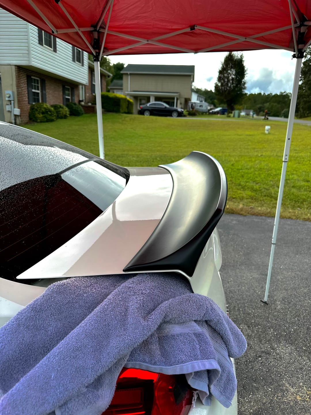 Customer photo review of 2015-21 Subaru WRX STi RB Duckbill Rear Trunk Rear Spoiler