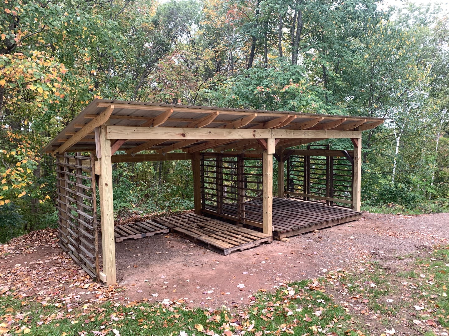 Customer photo review of Outdoor Storage Shed Plans