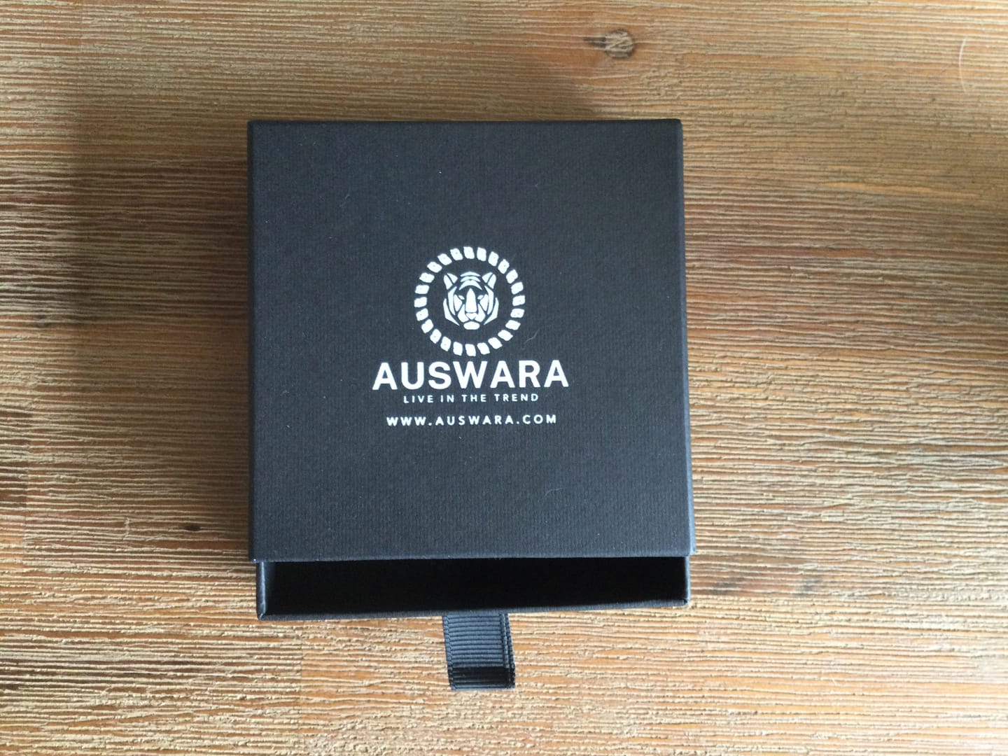 Customer photo review of Personalised Leather Bracelet with Coloured Steel