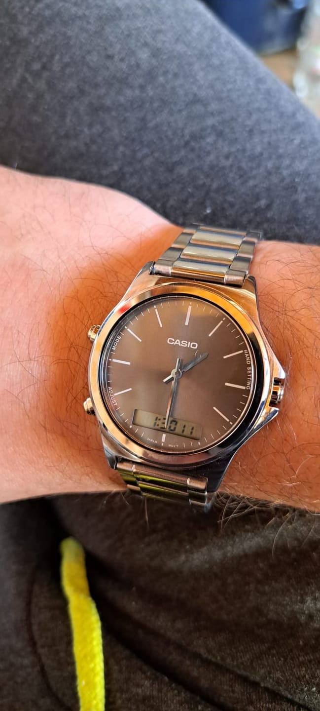 Customer photo review of Reloj Casio Análogo Digital MTP-VC01D-1EUDF Dual Time
