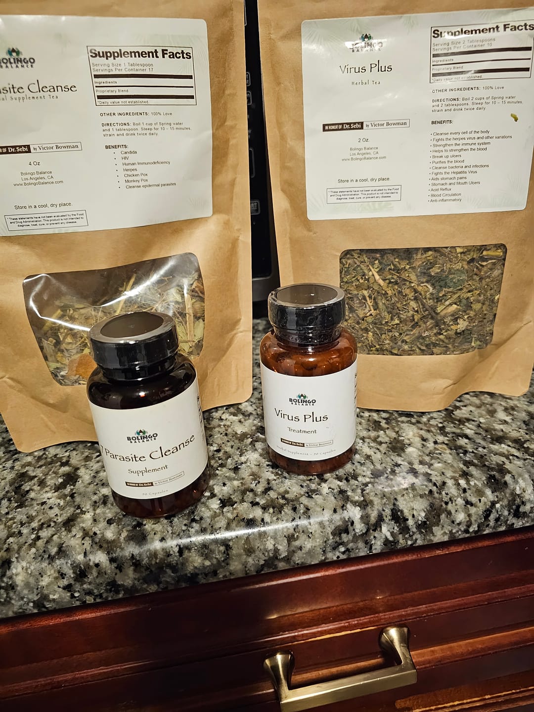 Customer photo review of 7 PARASITE CLEANSE