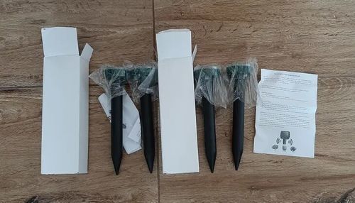 Customer photo review of Repelente Solar Ultra Sônico Espanta Pragas 24 Horas A Prova d'água