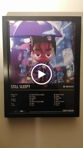 Customer video review of Custom Album Cover Poster | Design 1
