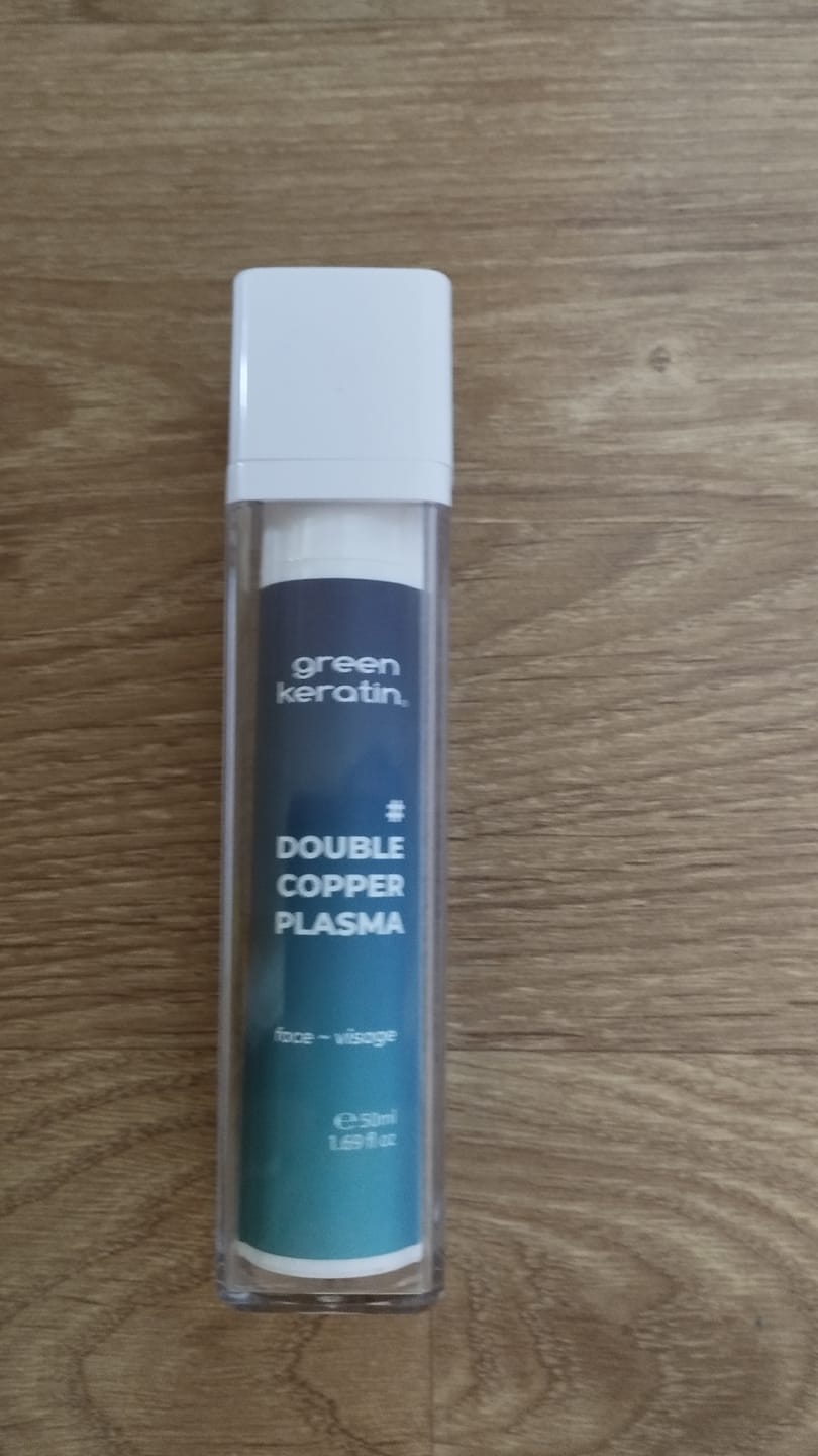 Customer photo review of DOUBLE COPPER PLASMA - Sérum pour le visage