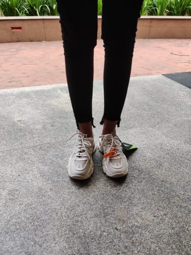 Customer photo review of Purple Glitch Women's Sneaker