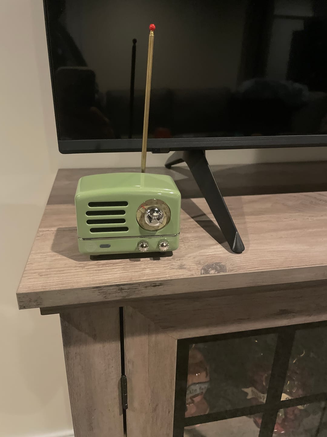 Customer photo review of MUZEN OTR Metal Wireless Portable FM Radio Bluetooth Speaker