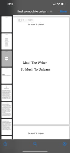 Customer photo review of So Much To Unlearn EBOOK