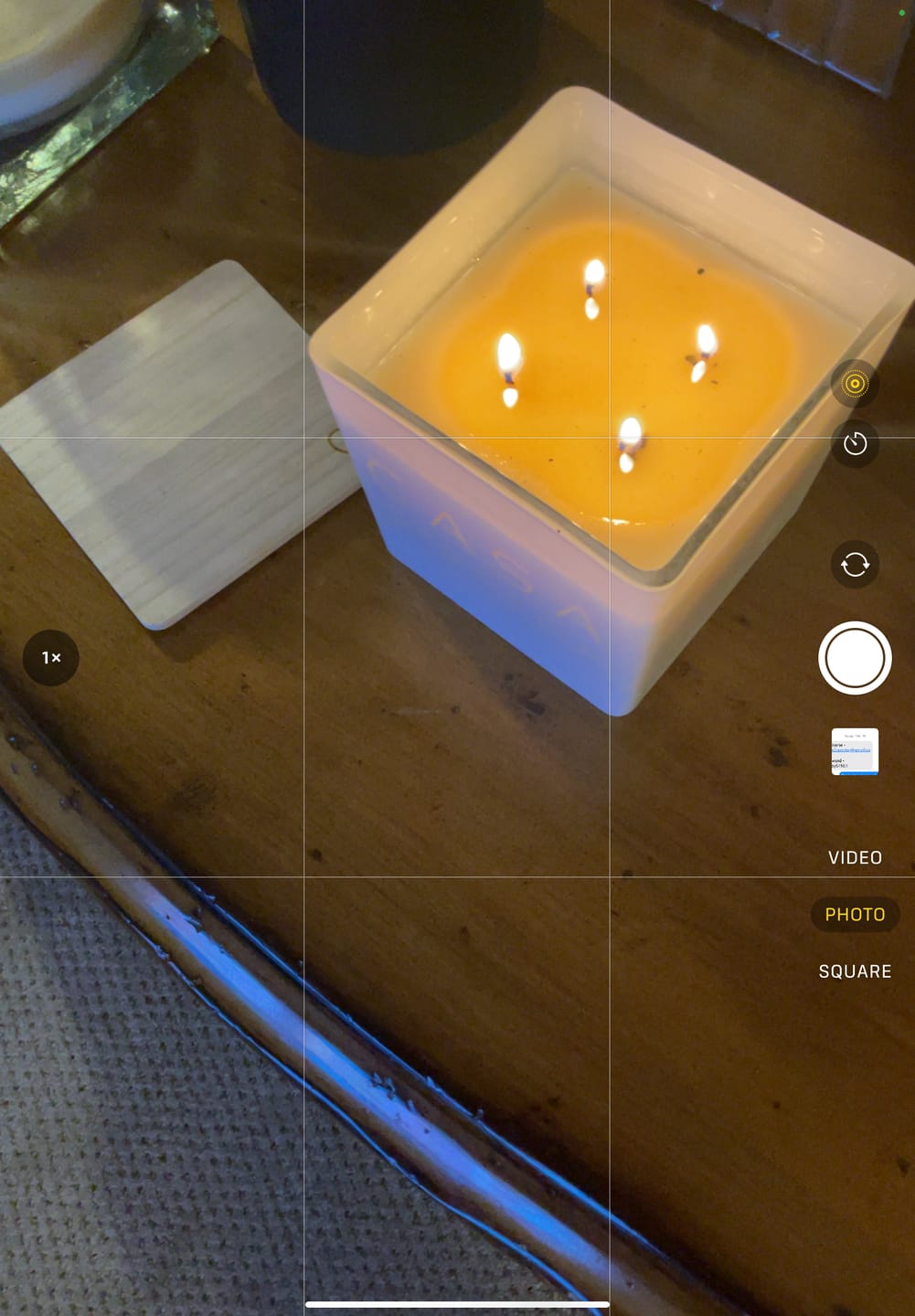 Customer photo review of CASA CANDLE