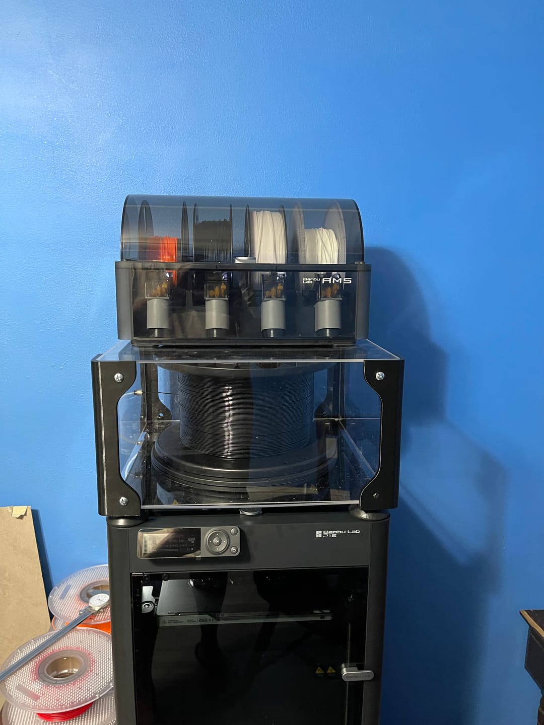 Customer photo review of Black PETG Filament 1.75mm 5kg