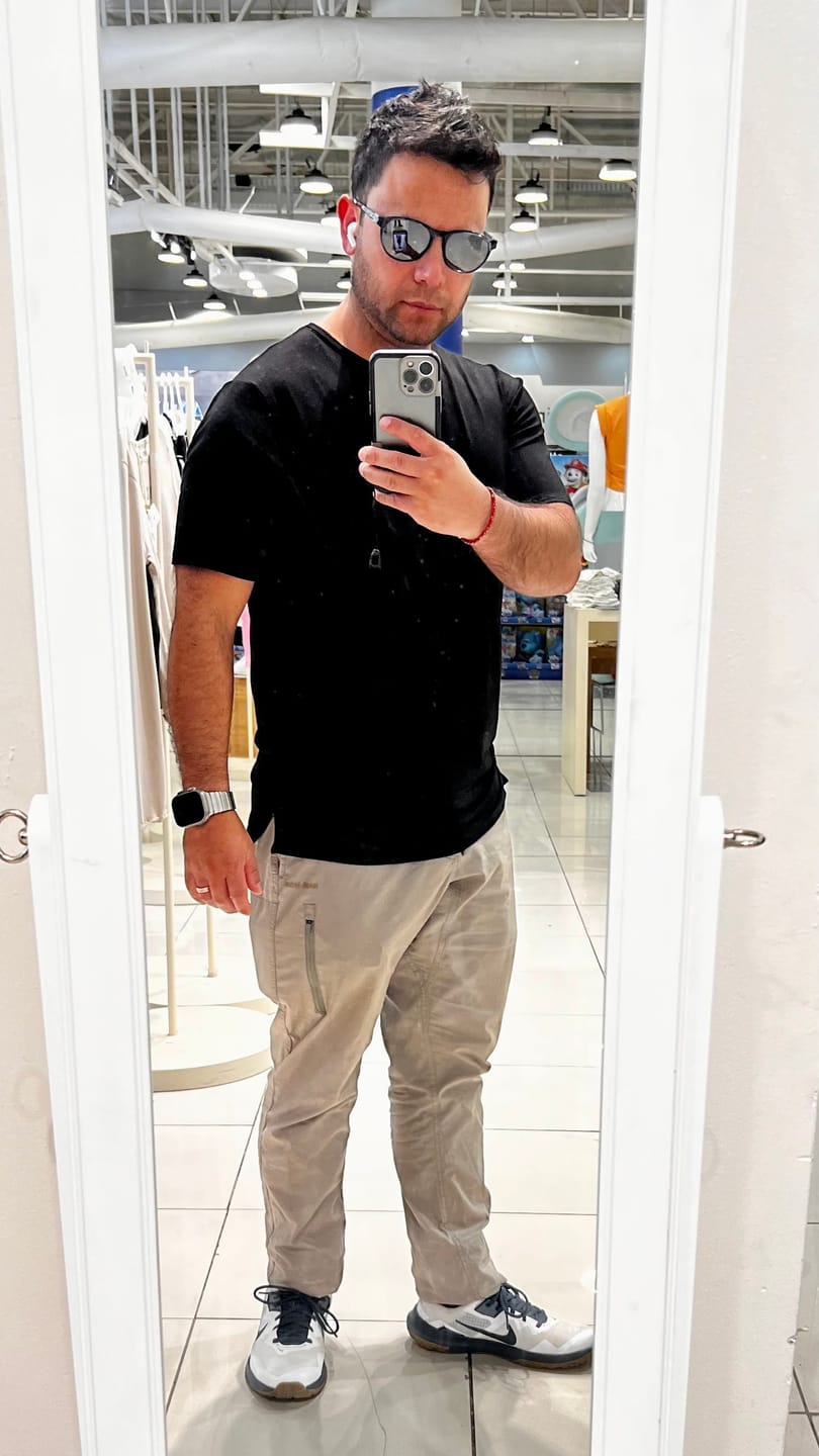 Customer photo review of Polera de Bambú Ultra Suave Back in Time