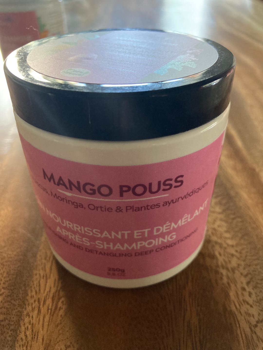 Customer photo review of Soin nourrissant et démêlant après-shampoing - POUSS