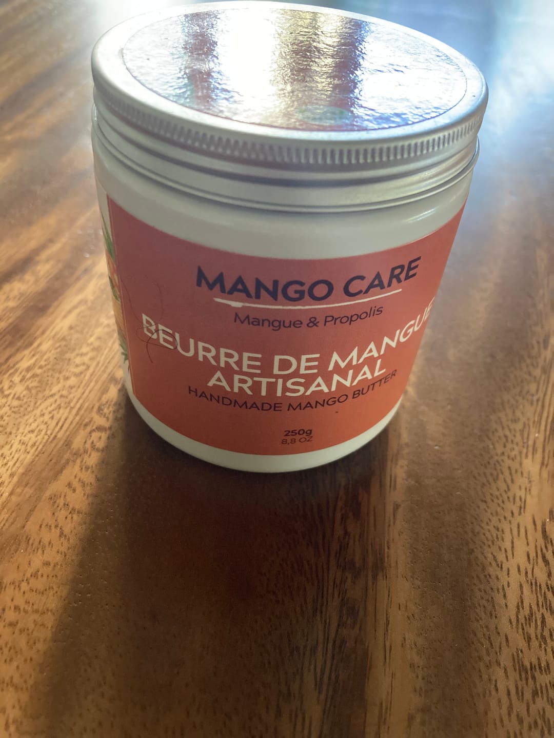 Customer photo review of Beurre de mangue artisanal CARE