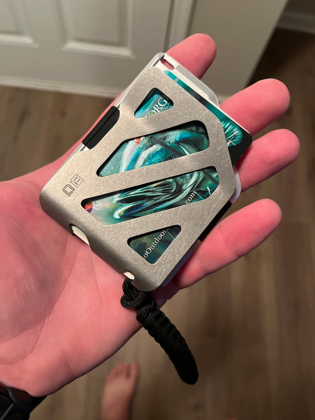 Customer photo review of MC01 TITANIUM MONEY CLIP