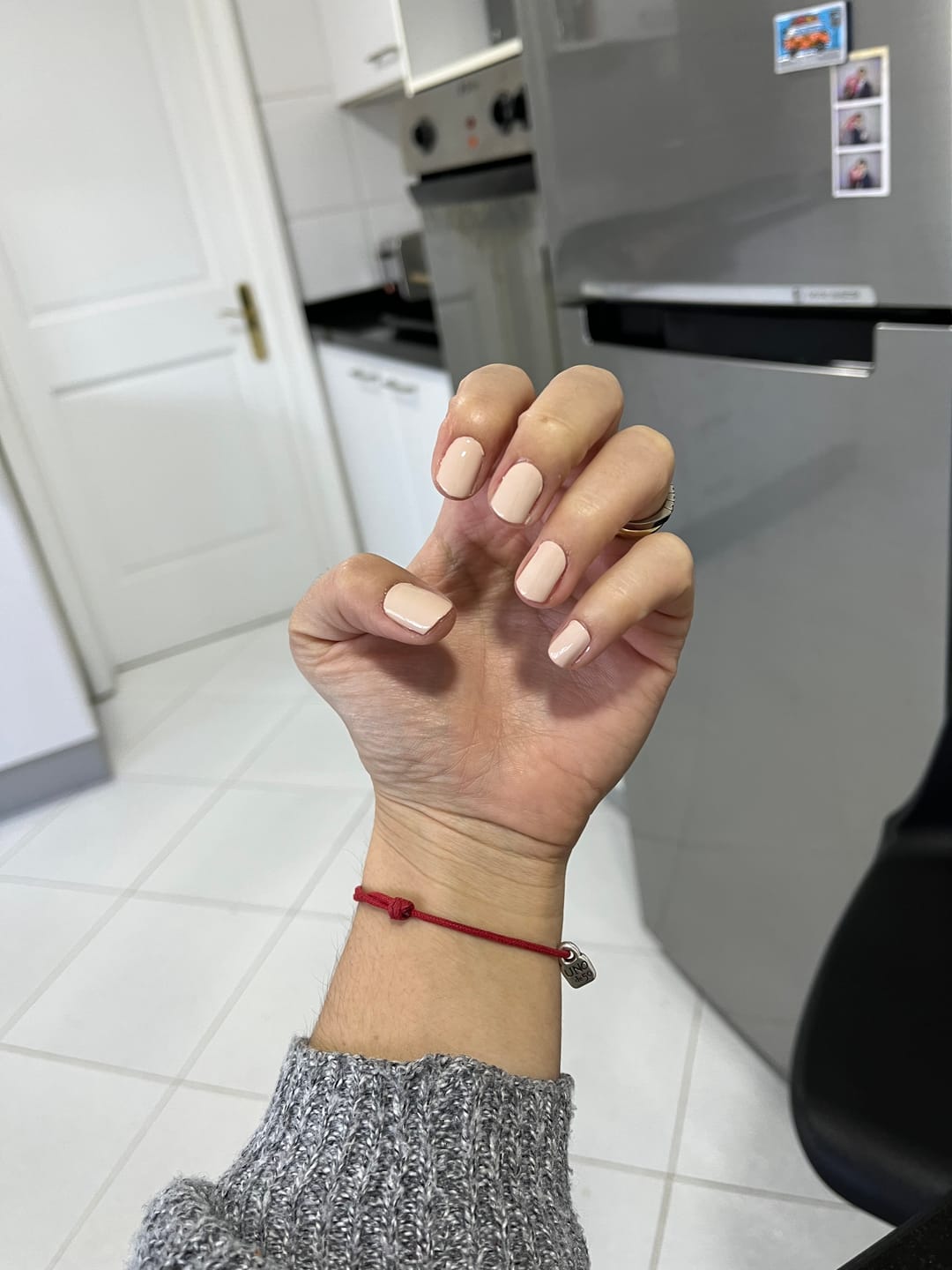 Customer photo review of Beige Latte | Stickers de Esmalte