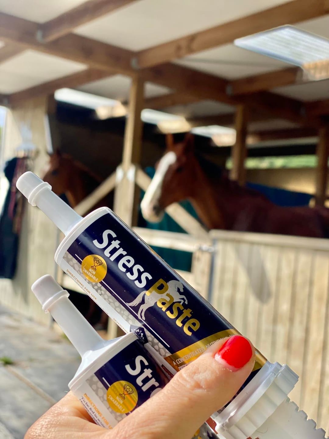 Customer photo review of Stress Paste Packs - Extra Support