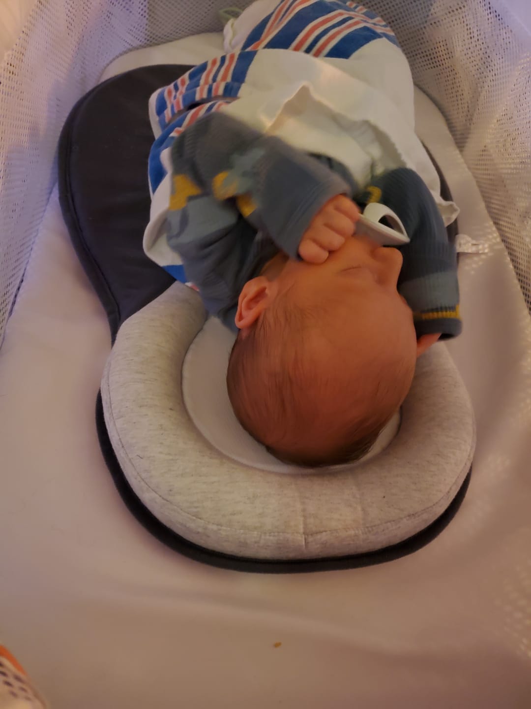Customer photo review of Snuggle Cloud™ | Baby Lounger