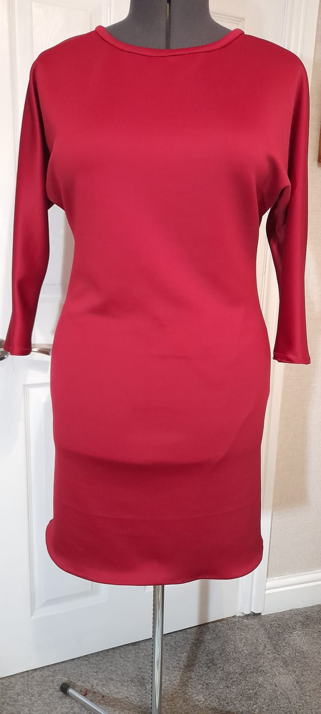 Customer photo review of Plain Scuba Fabric
