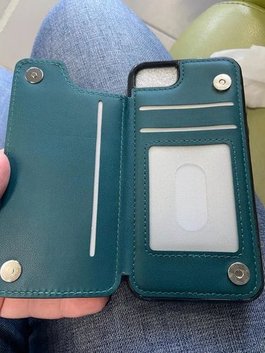 Customer photo review of (🎃HALLOWEEN PRE SALE - 49% OFF) Smart Flip Camera Stand Leather Wallet Phone Case
