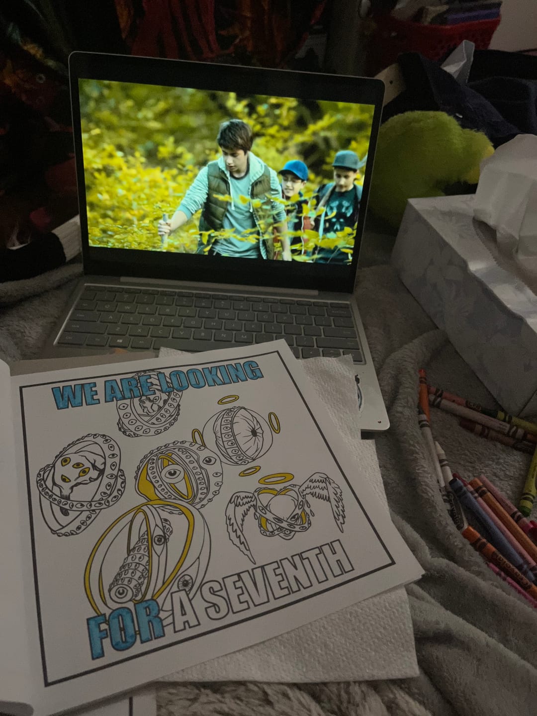 Customer photo review of I NEED GOD ADULT COLORING BOOK