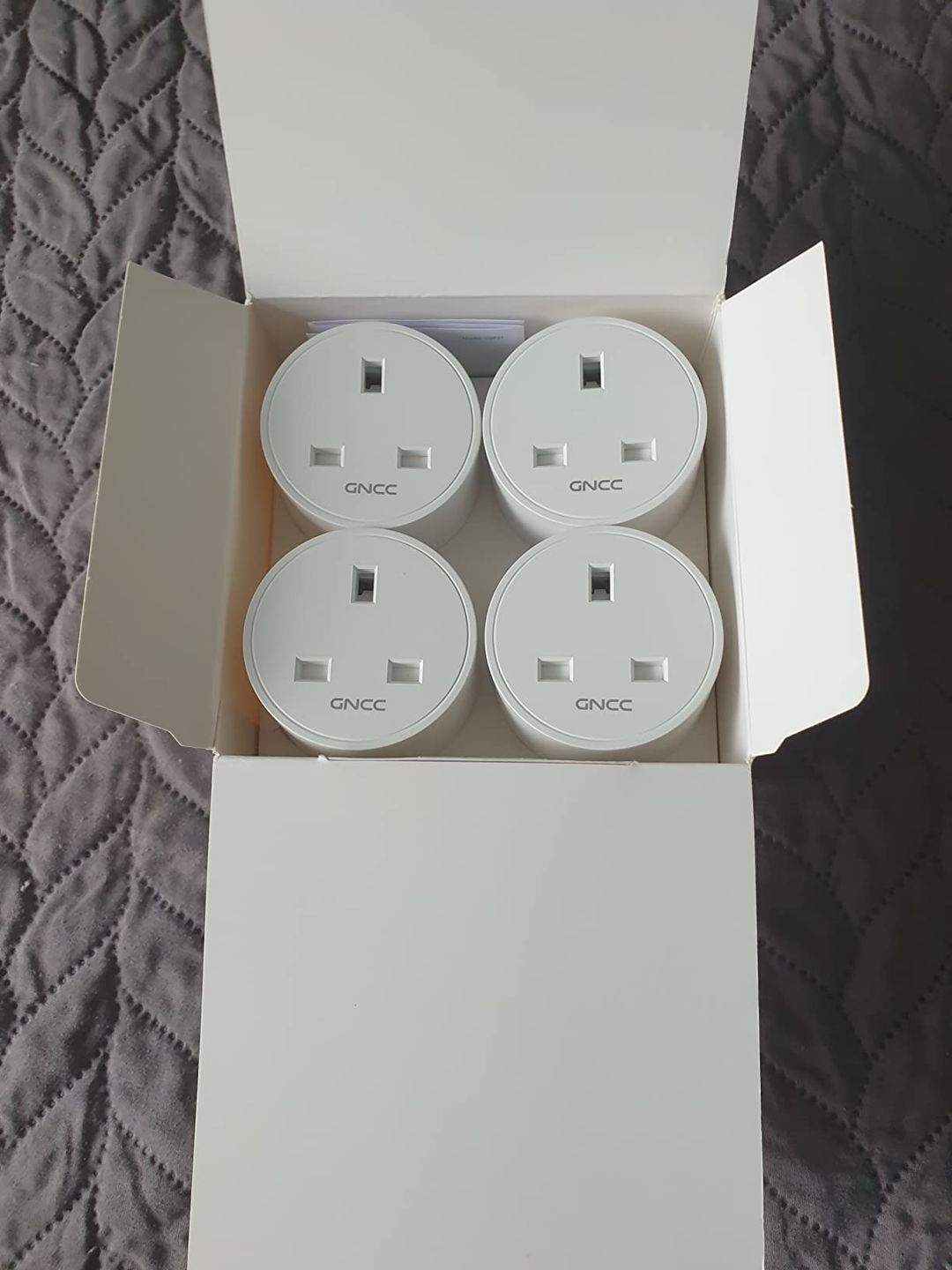 Customer photo review of GNCC GSP21 Smart Plug Mini GNCC WiFi Plugs Works with Alexa, Google Home