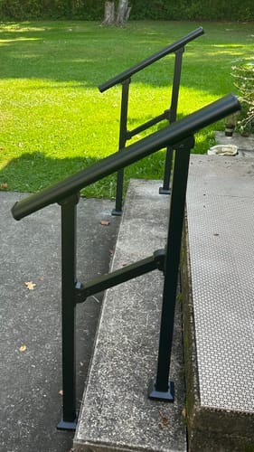 Customer photo review of Top Rail End Caps (Oval)