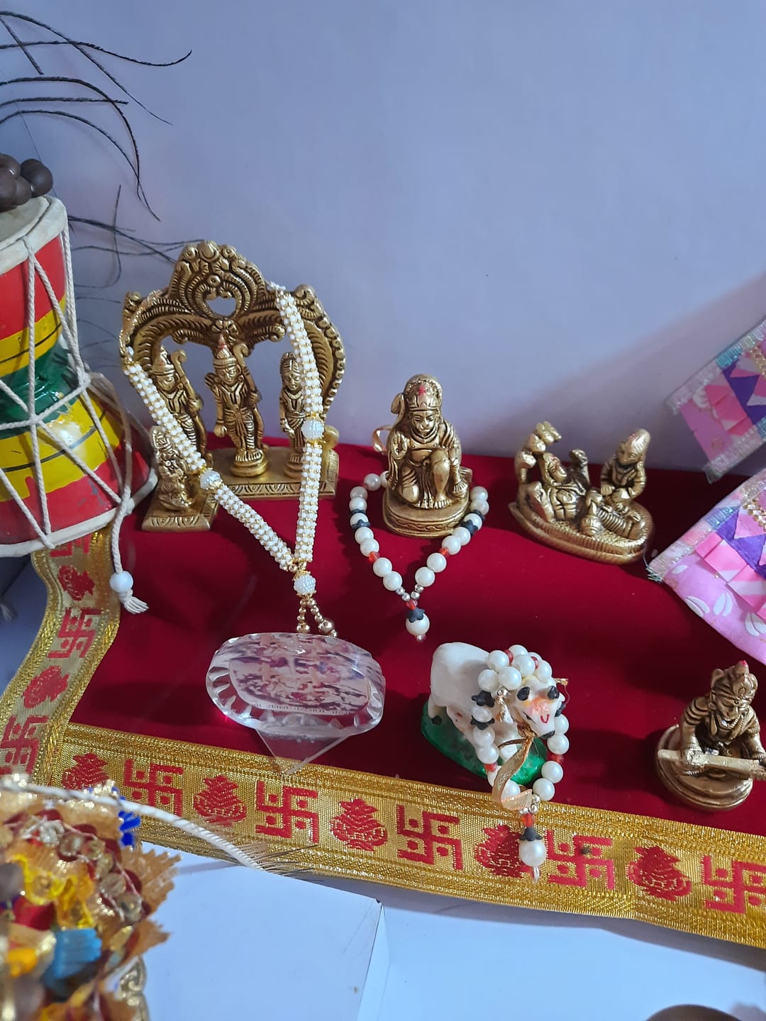 Customer photo review of Brass Ram Darbar Murti | 478 Grams Pure Brass | 4.5"
