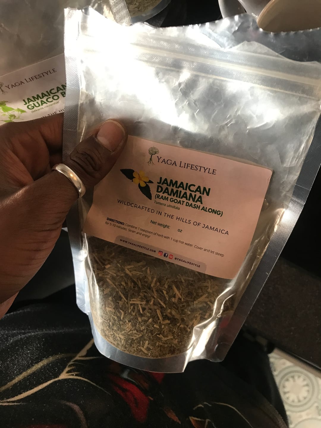 Customer photo review of Jamaican Damiana | Ram Goat Dash Along