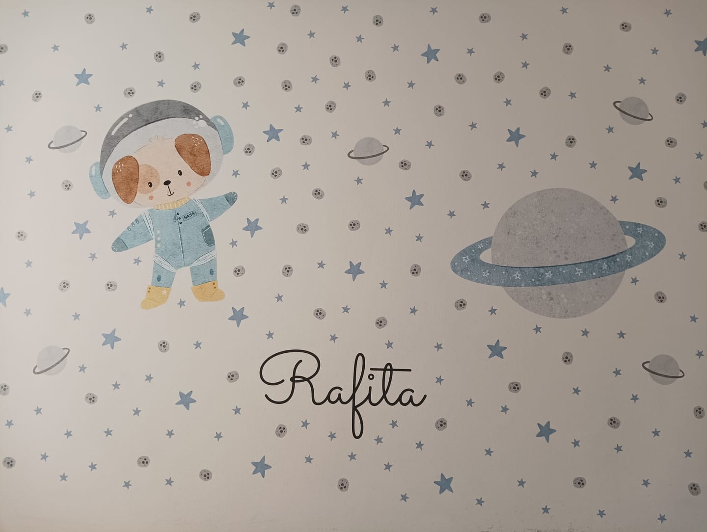 Customer photo review of Perrito astronauta