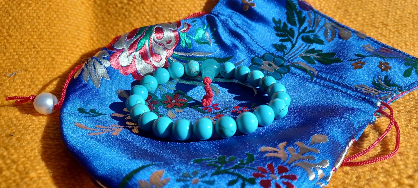 Customer photo review of Bracelet Turquoises