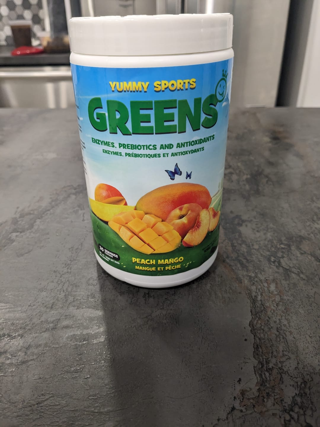 Customer photo review of Yummy Sports - Greens - 300g