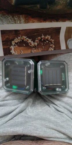 Customer photo review of Repelente Solar Ultra Sônico Espanta Pragas 24 Horas A Prova d'água