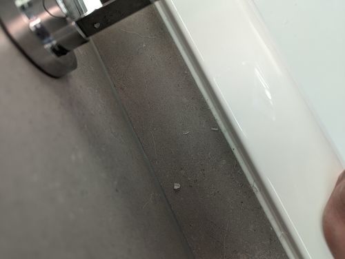 Customer photo review of GLASSGUARD™ Glass Stain & Mould Remover Bundle