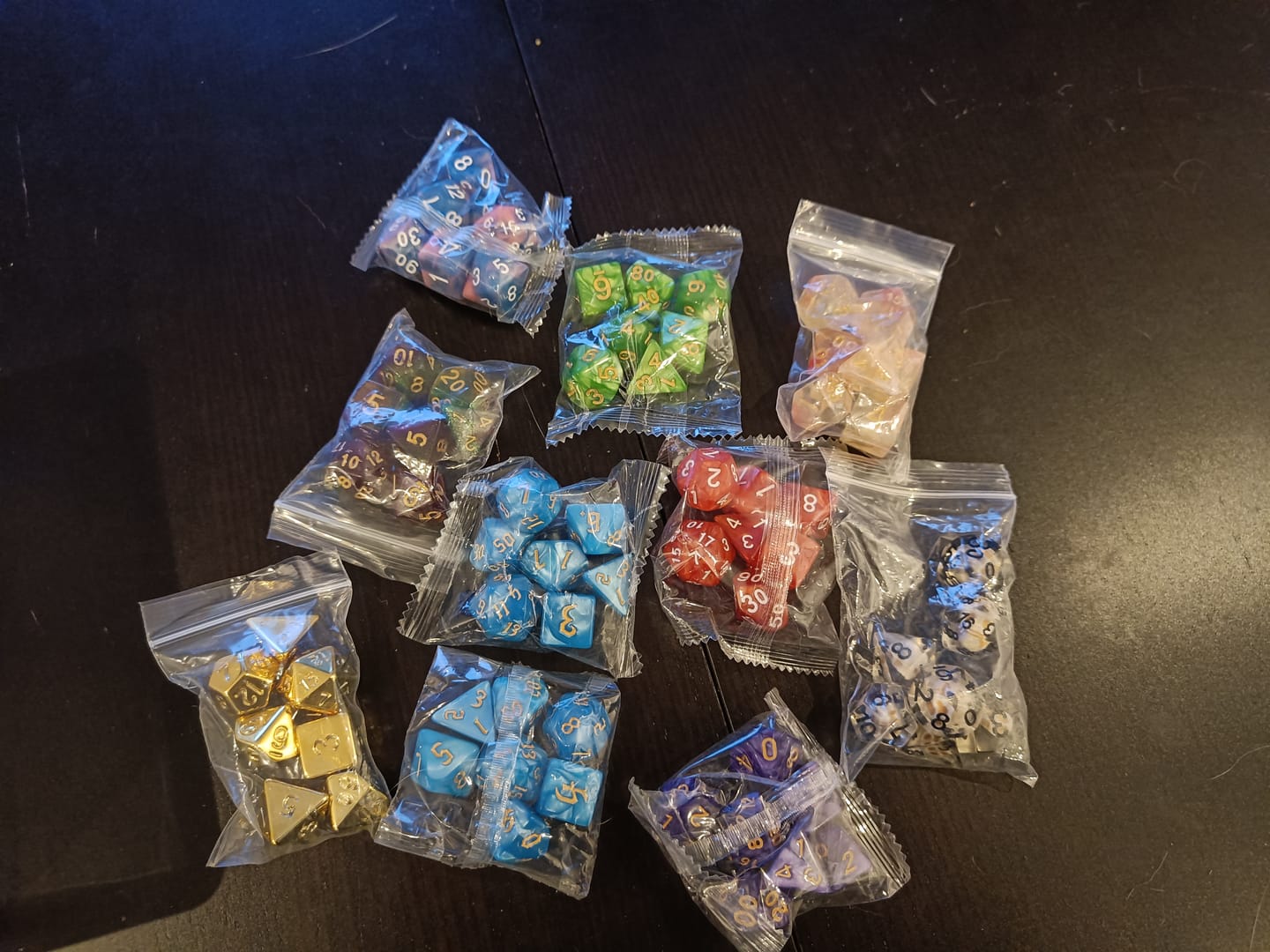 Customer photo review of Mystery Dice