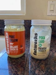 Customer photo review of Pasture Raised Leaf Lard (14 oz)