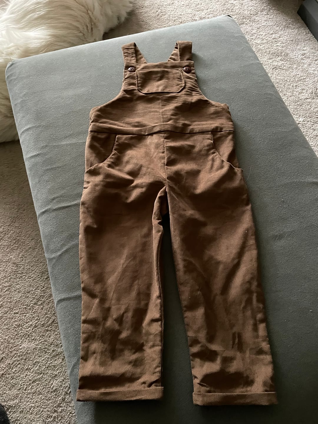 Customer photo review of Plain Needlecord Fabric