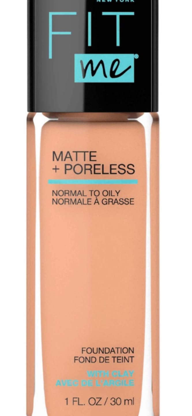 Customer photo review of Fit Me Matte + Poreless Liquid Foundation 30ml