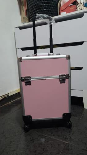 Customer photo review of Maleta Peluquería, Manicure o Multiuso con Ruedas