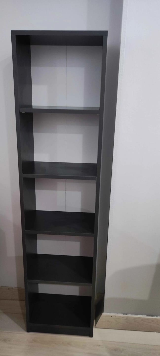 Customer photo review of Rani HC111 Kitaplık 5 Raflı Çalışma Odası Kütüphane Modern Duvar Rafı Antrasit