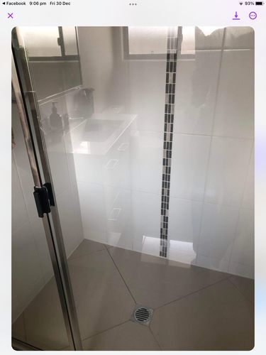 Customer photo review of GLASSGUARD™ Glass Restoration Stain Remover Diamond Edition