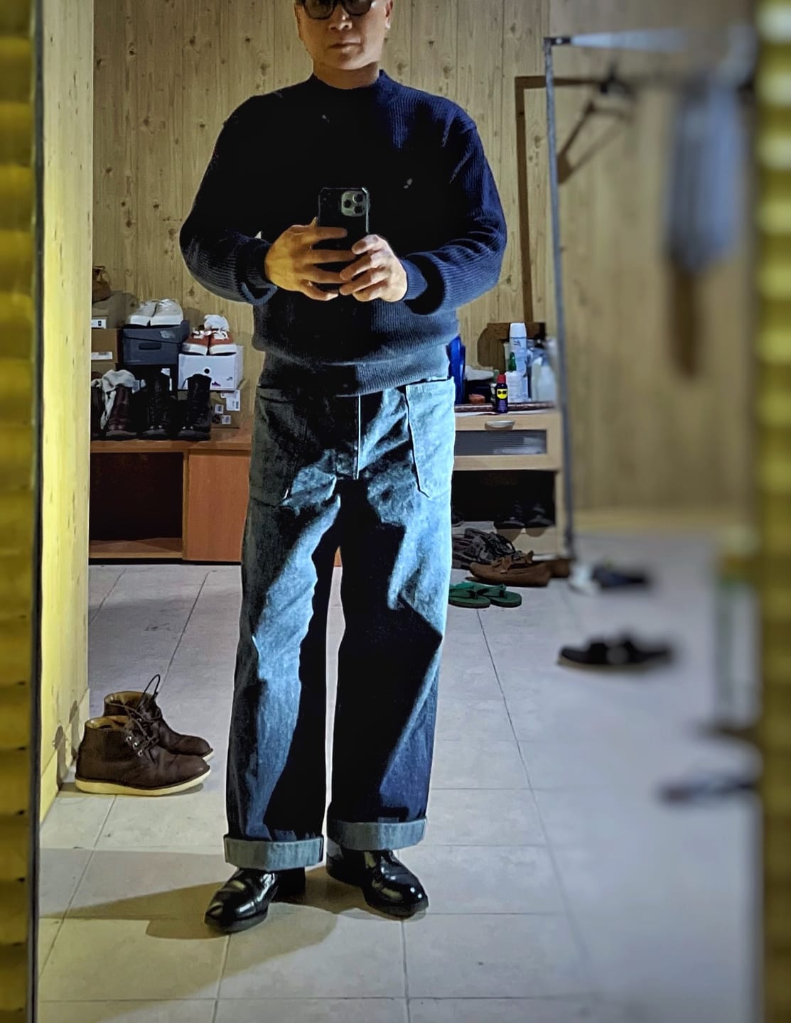Customer photo review of 1917 US Navy 1st Denim Pants