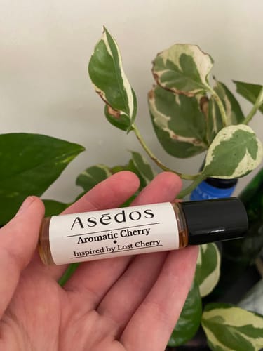Customer photo review of AROMATIC CHERRY PERFUME OIL