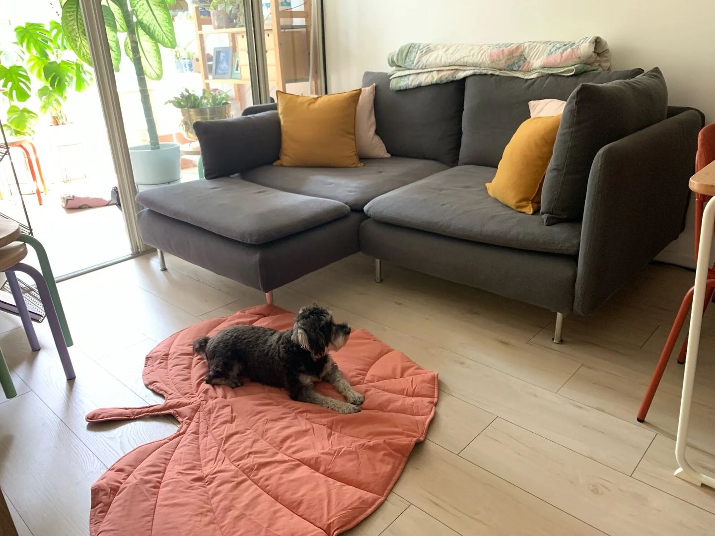 Customer photo review of Leaf Shape Mat