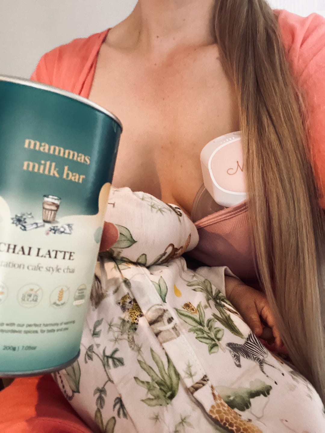 Customer photo review of Lactation Chai Latte