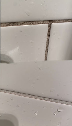 Customer photo review of GLASSGUARD™ Glass Stain & Mould Remover Bundle