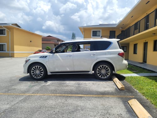 Customer photo review of 2014-2023 Infiniti QX80 AWD Rear Conversion Kit (QX1RB)