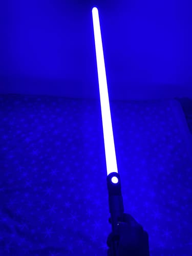 Customer photo review of The Protector lightsaber