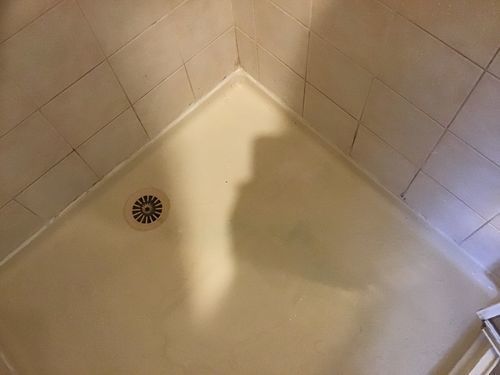 Customer photo review of GLASSGUARD™ Glass Stain & Mould Remover Bundle