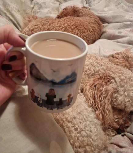 Customer photo review of Female and Pets mug