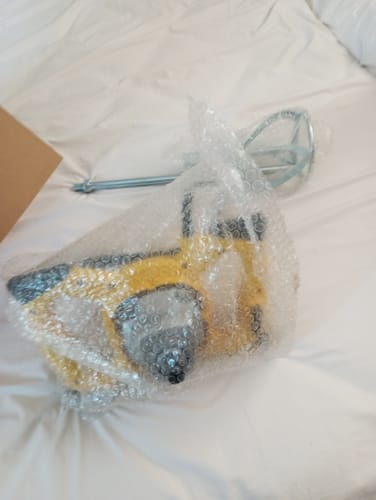 Customer photo review of Mezcladora Electrica Para Pintura Resina Mortero Cemento