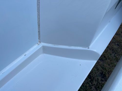 Customer photo review of GLASSGUARD™ Glass Stain & Mould Remover Bundle